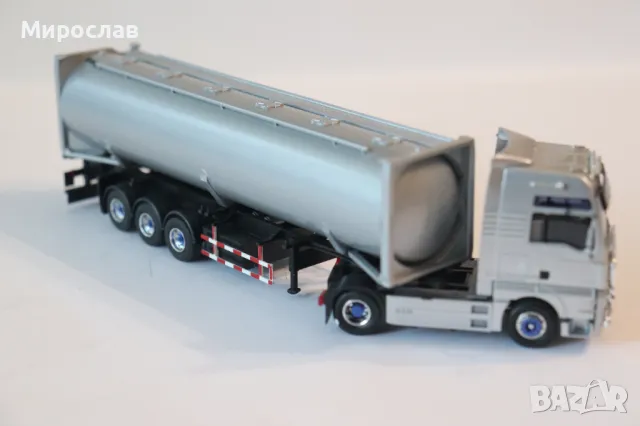 AMW 1:87 H0 MAN TGA СИЛОЗ ЦИСТЕРНА КАМИОН TIR МОДЕЛ ВЛЕКАЧ, снимка 6 - Колекции - 50029101