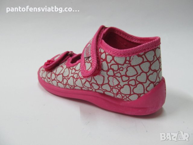 Детски пантофи Vi-GGa-Mi розово сърчица, снимка 2 - Детски пантофи - 41080987