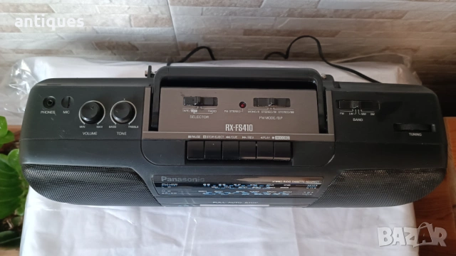 Радио - касетофон - Panasonic RX-FS410 - 1980" год., снимка 3 - Антикварни и старинни предмети - 53029714