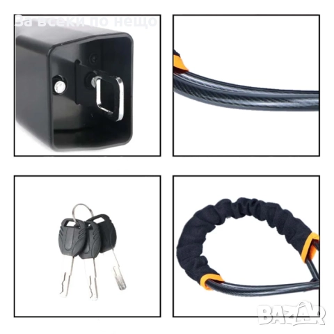 Заключващо устройство за волан PA1205  1852899 – сигурност за вашия автомобил, снимка 4 - Аксесоари и консумативи - 52330800