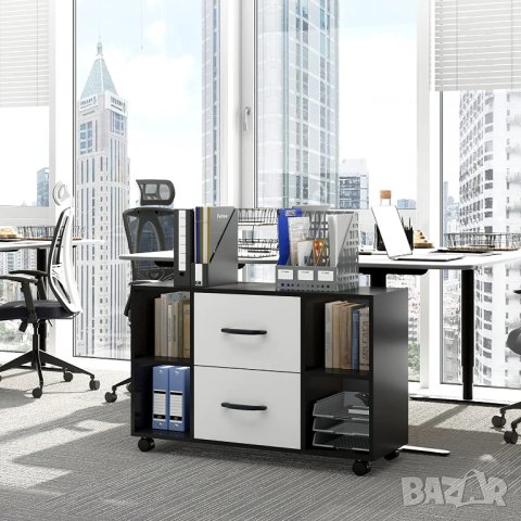 Шкаф за принтер CXWL-FC08BW, снимка 3 - Шкафове - 41614494