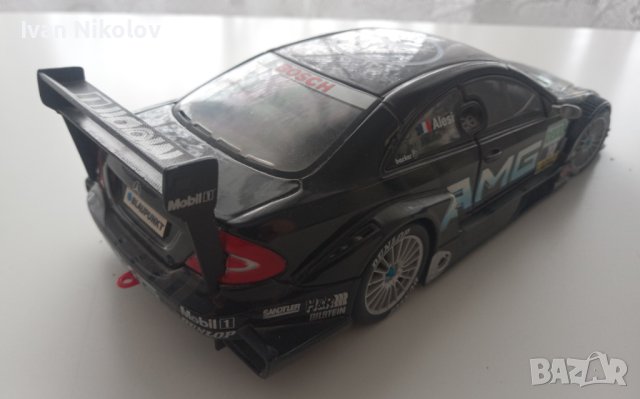 1/18 Mercedes CLK-DTM 2003 с автограф на Жан Алези, Maisto, снимка 6 - Фен артикули - 41462899