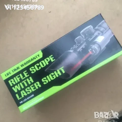 Райфълскоп /снайперна оптика с бързомер+ лазер 3-10X42E M9, снимка 8 - Оборудване и аксесоари за оръжия - 50743394