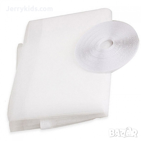 Мрежа за прозорци бяла 130*150 см, снимка 1