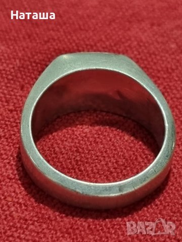 Мъжки сребърен пръстен със звезда на Давид , снимка 5 - Пръстени - 41937797