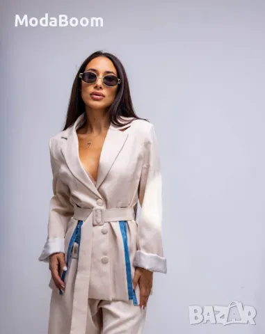 Бял дамски комплект , снимка 2 - Комплекти - 47523480