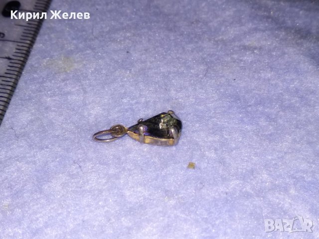 СКЪПОЦЕНЕН СРЕБЪРЕН РЕТРО АРТ ПЕНДАНТ СРЕБРО 925 с ЮВЕЛИРНО ФАСЕТИРАН ЦИРКОН 25784, снимка 12 - Колиета, медальони, синджири - 39319320