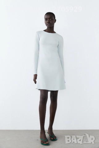 Zara плетена рокля, размер М