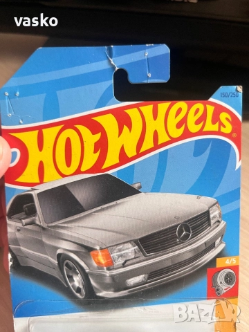 Hotwheels Mercedes 560 sec amg, снимка 3 - Колекции - 52304466