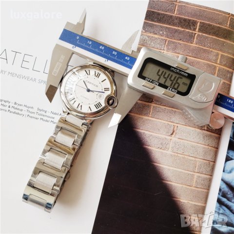 Мъжки часовник Ballon Bleu De Cartier с автоматичен механизъм, снимка 5 - Мъжки - 41694706