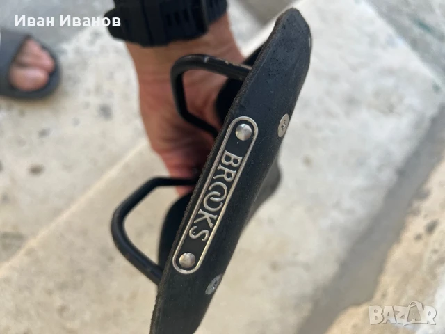 Кожена седалка BROOKS, снимка 3 - Аксесоари за велосипеди - 51290560