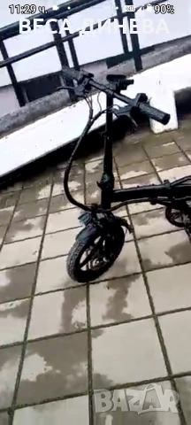 продавам мини сгъваемо ел колело, снимка 8 - Велосипеди - 53391030