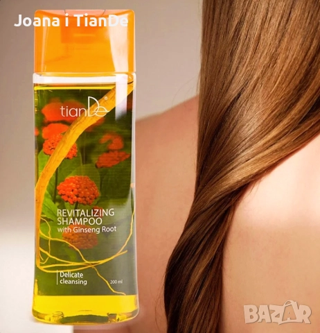 Регенериращ шампоан с корен от жен шен, tiande 