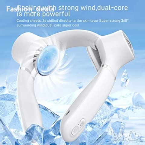 Нов преносим вентилатор за врата 3 скорости за къмпинг, туризъм, спорт, снимка 7 - Спортна екипировка - 41383854