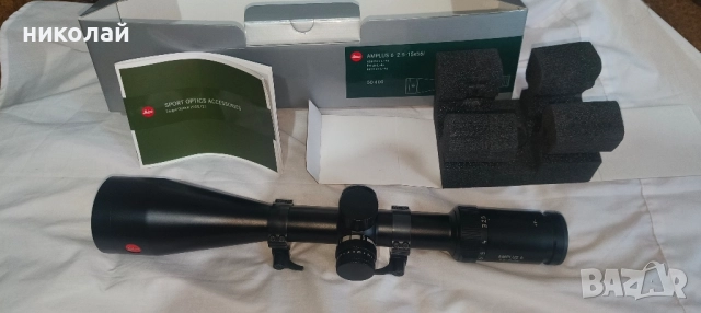 Оптика Leica Amplus 6 2,5-15x56 i L-4a BDC, снимка 7 - Оборудване и аксесоари за оръжия - 51469687