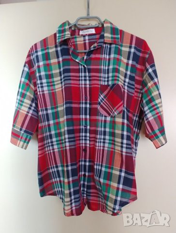 Лятна дамска ризка, М размер, снимка 4 - Ризи - 40447404