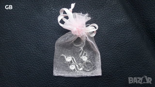 Комплект бижута - обеци и медальон., снимка 4 - Бижутерийни комплекти - 39650404