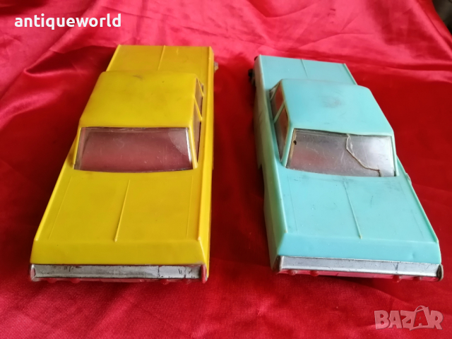 Стара СОЦ Играчка КОЛА + Подарък Втора за Части, снимка 3 - Антикварни и старинни предмети - 36289201