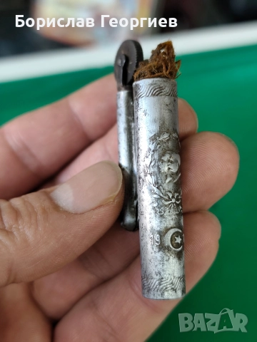 Стара турска военна запалка 1914 г, снимка 4 - Колекции - 52927133