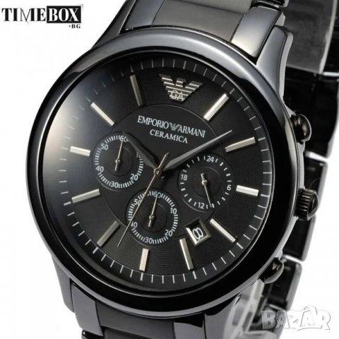 Emporio Armani AR1451 Ceramica Chronograph. Нов мъжки часовник, снимка 2 - Мъжки - 38750962