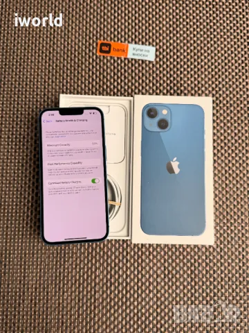 ✅iPhone Лизинг от 20лв/мес ❗️син / Blue ❗️ 128гб - Отличен❗️, снимка 5 - Apple iPhone - 49988589