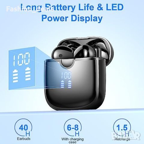 Нови Безжични слушалки Bluetooth 5.3 LED дисплей , снимка 6 - Безжични слушалки - 41805670