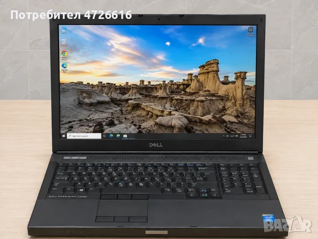 Dell Precision M6800 17.3" i7-4910MQ 16GB 240GB SSD Quadro K5100M 8GB работна станция