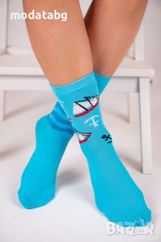 ЧОРАПИ С НАДПИС ВАРНА МОРЕТО ДАМСКИ/МЪЖКИ, снимка 3 - Дамски чорапи - 40859811