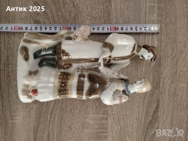 Порцеланова фигурка, Полонски порцеланов завод (СССР), снимка 4 - Колекции - 51760352