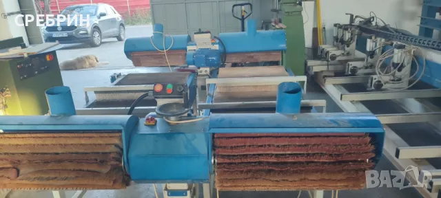 Четков шлайв на 600 мм с транспортна лента и аспирация , снимка 7 - Други машини и части - 49867977