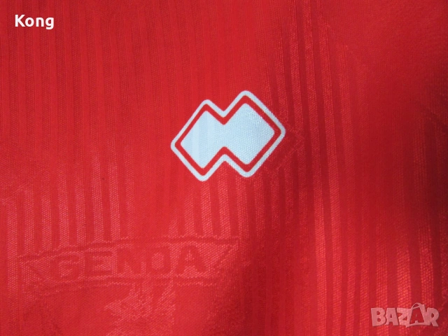 винтидж фланелка Genoa ITALIA дълъг ръкав Манчестър Юнайтед Nike Manchester United , снимка 4 - Футбол - 53683505