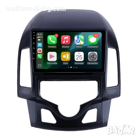 Hyundai i30 2006г -2011г Мултимедия Навигация Android