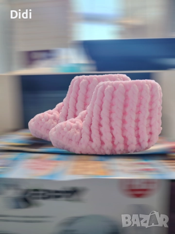 Ръчно плетени терлички в цвят и размер по Ваше желание , снимка 7 - Бебешки чорапи - 52421018