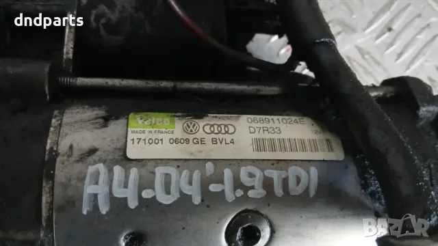 Стартер Audi A4 1.9 TDI 2004 068911024E D7R33 A4 (B6) (2000-2006), снимка 2 - Части - 56263840