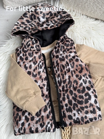 Памучен сет от 3 части 🤎 нов!, снимка 4 - Детски комплекти - 53812757