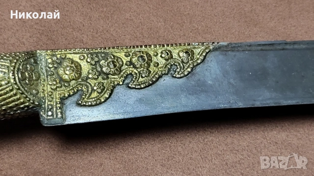 Стар оригинален Ятаган балкански, български , снимка 9 - Антикварни и старинни предмети - 53047362