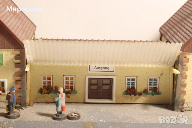 FALLER? KIBRI? VOLLMER? H0 1/87 СГРАДА КЪЩА ВАГОН ВЛАК ЖП, снимка 4 - Колекции - 53742994