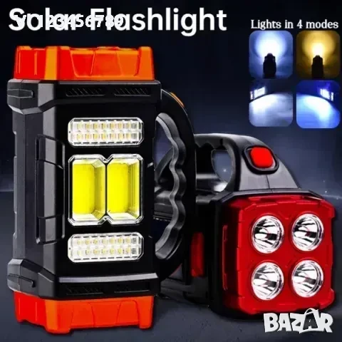 LED многофункционален фенер HB-2678, снимка 2 - Къмпинг осветление - 50798213