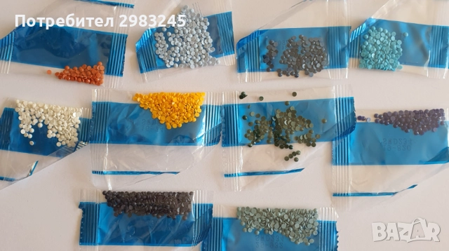 Комплект кръгли мъниста за диамантени гоблени , снимка 4 - Гоблени - 52313681