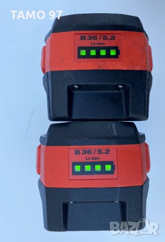 Акумулаторен перфоратор Hilti TE 30-A36 ATC/AVR 2x36V 5.2J 3.6J, снимка 6 - Перфоратори - 35838909