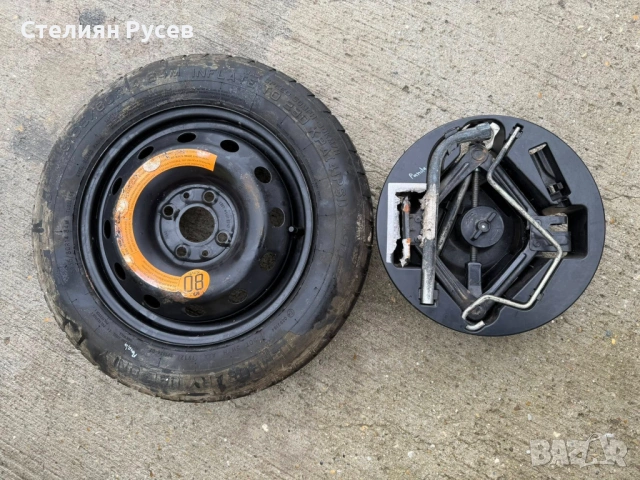 1 патерица / резервна джанта за fiat panda 2013г / 14 цола /  Размер 135/80/14 , ЕТ43. ПО ЕКОНТ САМО