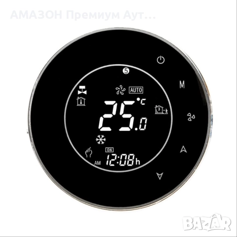 BHT-6000-GCLW Термостат за бойлер с подсветка/WIFI 3A/LCD сензорен екран,Alexa/Google Home, снимка 4 - Други - 52084160