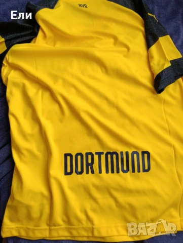 Нова оригинална тениска Puma Borussia Dortmund (BVB) – с етикет, размер L, снимка 2 - Спортни дрехи, екипи - 53606319
