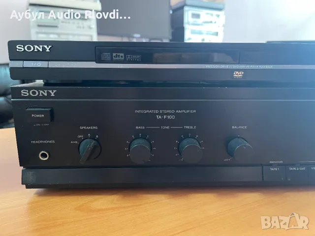 SONY TA-F100 УСИЛВАТЕЛ SONY DVP-NS355 CD/DVD player CD/DVD player SONY DVP-NS355, снимка 5 - Аудиосистеми - 50144702