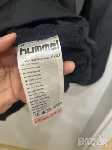 Яке ветровка HUMMEL WINDSTOPPER TECHNICAL X ЧЕРЕН, снимка 8 - Спортни дрехи, екипи - 49355583