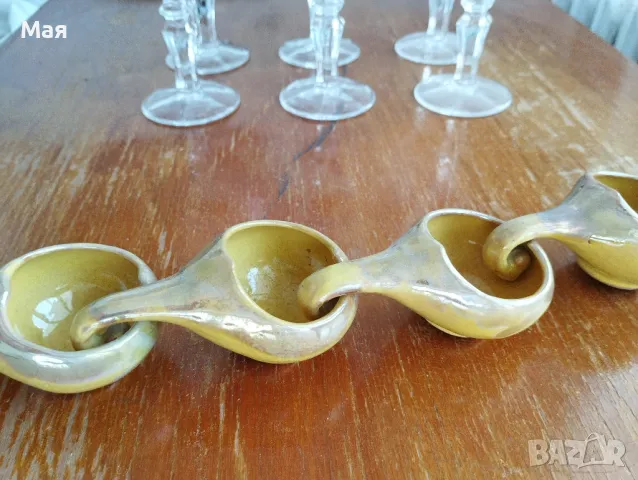 Чаши павурчета за ракия винтидж, снимка 8 - Чаши - 50280429