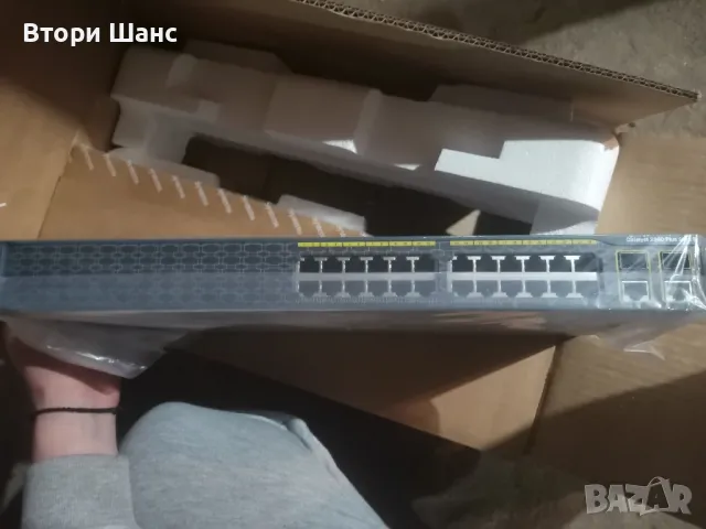 Продавам Нов Cisco switch ws-c2960+24tc-s, снимка 1
