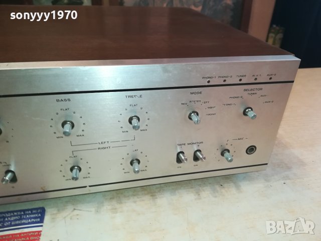 SHAKARD A-820 amplifier-made in japan 0602241134, снимка 7 - Ресийвъри, усилватели, смесителни пултове - 44158904