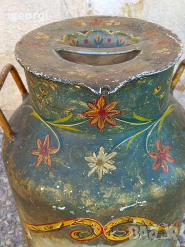 голям стар изрисуван гюм, снимка 3 - Декорация за дома - 44923113