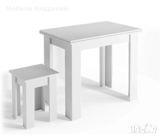 Комплект разтегателна маса + столче 3200